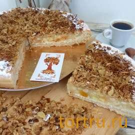 Пирог "Яблочный постный", булочная кондитерская "За Мечтой" Пирог "Яблочный постный", булочная кондитерская "За Мечтой"