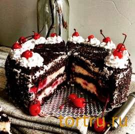 Торт "Шварцвальдская Вишня", булочная кондитерская "За Мечтой"