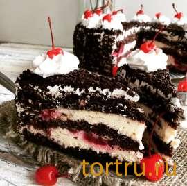 Торт "Шварцвальдская Вишня", булочная кондитерская "За Мечтой"