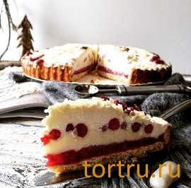 Торт "Брусничный Кремовый Бельгия", булочная кондитерская "За Мечтой" Торт "Брусничный Кремовый Бельгия", булочная кондитерская "За Мечтой"