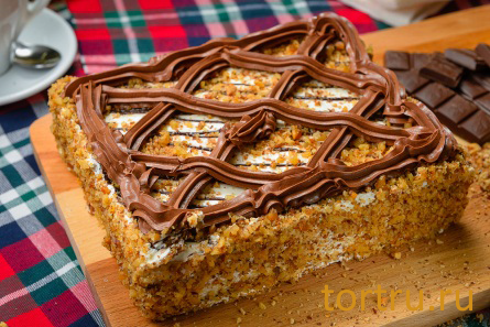 Торт "Сметанный", кондитерская Ваниль
