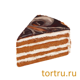 Торт "Медовый капучино", кондитерская фабрика Сластёна, Чебоксары