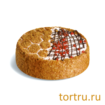 Торт "Медово-клюквенный", кондитерская фабрика Сластёна, Чебоксары