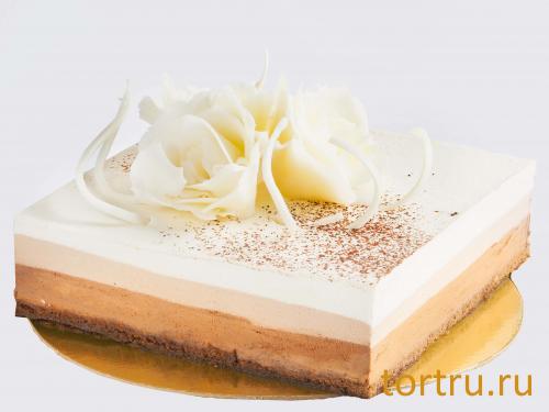 Торт "Трехслойный шоколадный", Онтроме, кафе-кондитерская, Санкт-Петербург