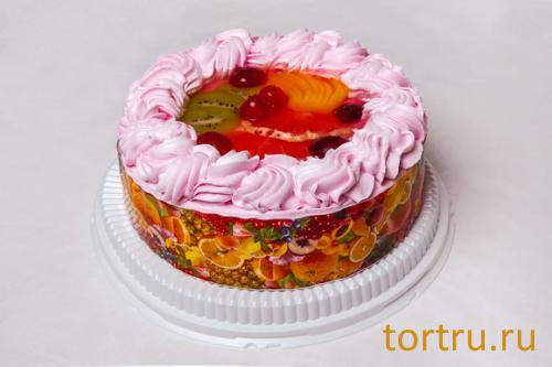 Торт "Тутти-Фрутти (малина)", кондитерская компания Господарь, Балашиха