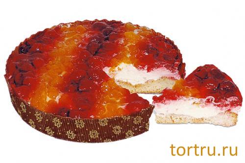 Торт "Творожно-сливочный с малиной и абрикосом", У Палыча