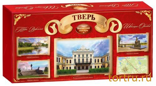 Торт шоколадно-ореховый "Сувенирный", Волжский пекарь, Тверь