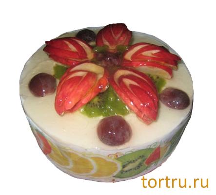 Торт "Яблоко", ТВА, кондитерская фабрика, Москва