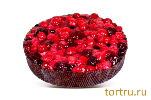 Торт "Ягодная корзина", кондитерская Крем Роял, Москва