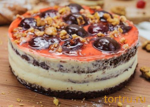 Торт "Сливовица", кондитерская Ваниль