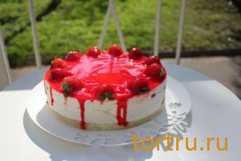 Чизкейк "Клубничный", Лайтком, кондитерская, Москва