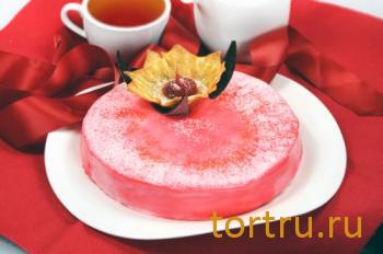 Торт французский блинный "Креп де Пари" клубничный, комбинат Добрынинский, Москва