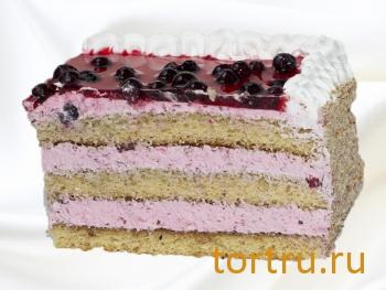 Торт "Ягодка", Кондитерский цех Каньон, Белгород