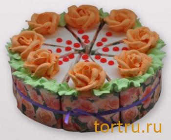Торт "Чайная роза", Кондитерский цех Александра, Солнечногорск