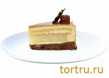 Торт "Карамельный с грушей", Леберже, Leberge, кондитерская