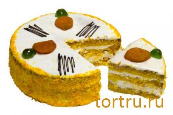Торт "Постный с морковью и мандаринами", У Палыча