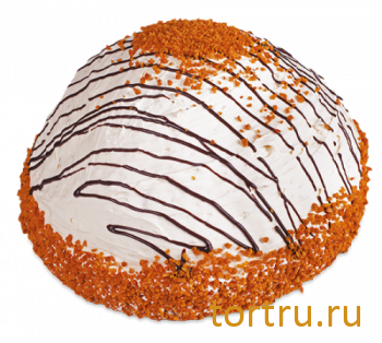 Торт "Медово-сметанный с ананасом", кондитерская фабрика Амарас, Москва