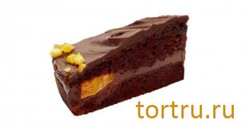 Торт "Шоколадно-апельсиновый", Кристоф, кондитерская фабрика десертов, Санкт-Петербург