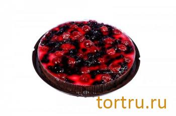Торт "Флай с черной смородиной и вишней", Хлебокомбинат "Пеко", Москва