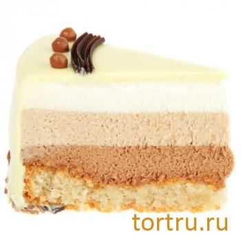 Торт "Три шоколада сырный Мини", Леберже, Leberge, кондитерская