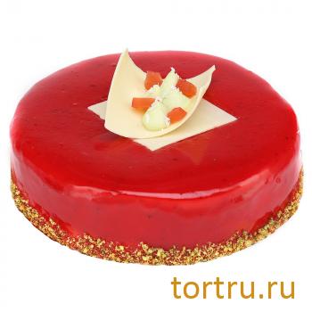 Торт "Клубничный Изумруд", мастерская десертов Бисквит, Москва