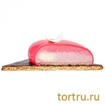 Торт "Малиновый (Сердце красное)", Леберже, Leberge, кондитерская