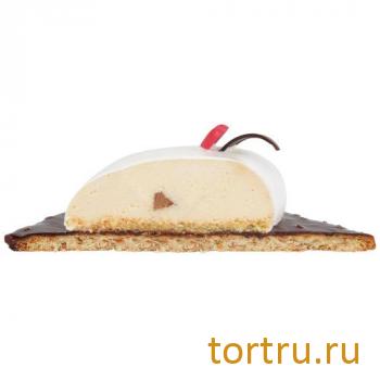 Торт "Чизкейк с шоколадом (Сердце белое)", Леберже, Leberge, кондитерская