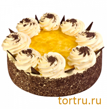 Торт "Творожно-ананасовый", кондитерская фабрика Метрополис