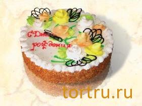 Торт "Сливки", Хлебокомбинат Кристалл