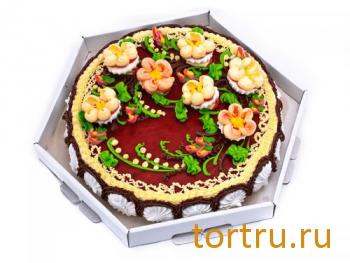 Торт "Яблоневый цвет", Хлебокомбинат "Пеко", Москва
