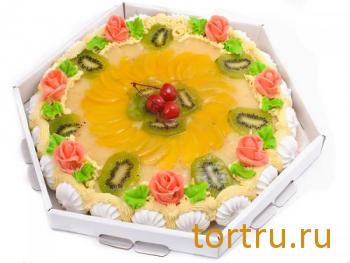 Торт "Фруктовый рай", Хлебокомбинат "Пеко", Москва