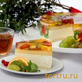 Торт "Фруктовое ассорти", комбинат Добрынинский, Москва