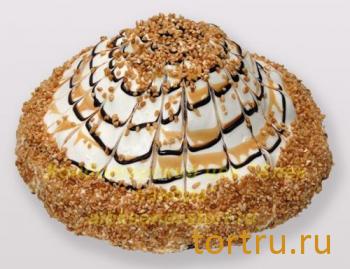 Торт "Сметанный с карамелью", Кондитерский цех Александра, Солнечногорск