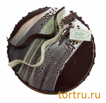 Торт "Лайт" Два шоколада, Леберже, Leberge, кондитерская