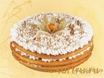 Торт "Творожный блюз", кондитерский цех Лакомка, Рязань