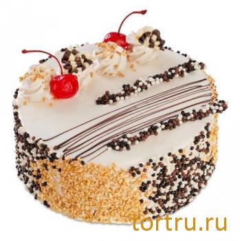 Торт "Творожно-Клубничный", фирма Татьяна, Воронеж