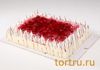 Торт "Птичье молоко Малиновое", Фили Бейкер, Москва