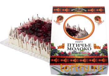 Торт "Птичье молоко Лесная ягода", Фили Бейкер, Москва