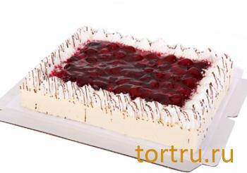 Торт "Птичье Молоко Вишневое", Фили Бейкер, Москва