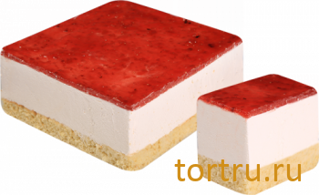 Торт "Чизкейк малина", кондитерская фабрика Метрополис