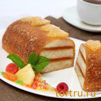 Торт "Полина с фруктами", комбинат Добрынинский, Москва