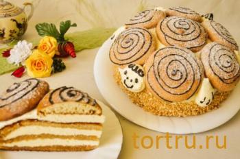 Торт "Черепашка", На блюдечке, Зеленоград