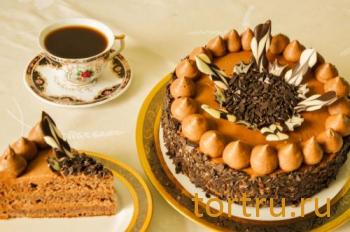 Торт "Черный принц", На блюдечке, Зеленоград