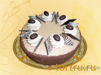 Торт "Кофейный", кондитерский цех Лакомка, Рязань