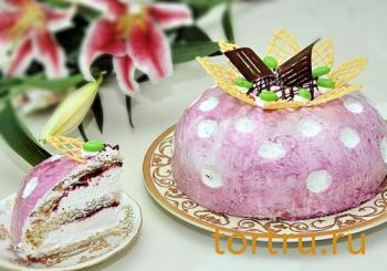 Торт "Лесная фантазия", На блюдечке, Зеленоград