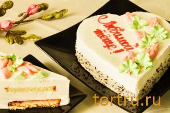 Торт "Любимый", На блюдечке, Зеленоград