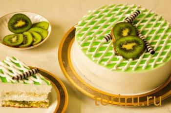 Торт "Малибу", На блюдечке, Зеленоград