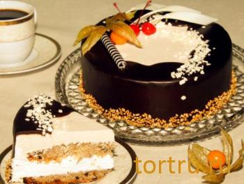 Торт "Мирабелла", На блюдечке, Зеленоград