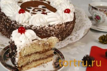 Торт "Мишутка", На блюдечке, Зеленоград