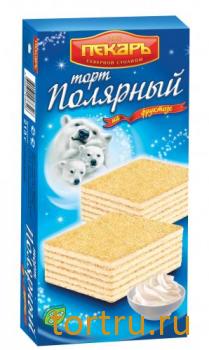 Торт вафельный "Полярный" на фруктозе, Пекарь Торт вафельный "Полярный" на фруктозе, Пекарь